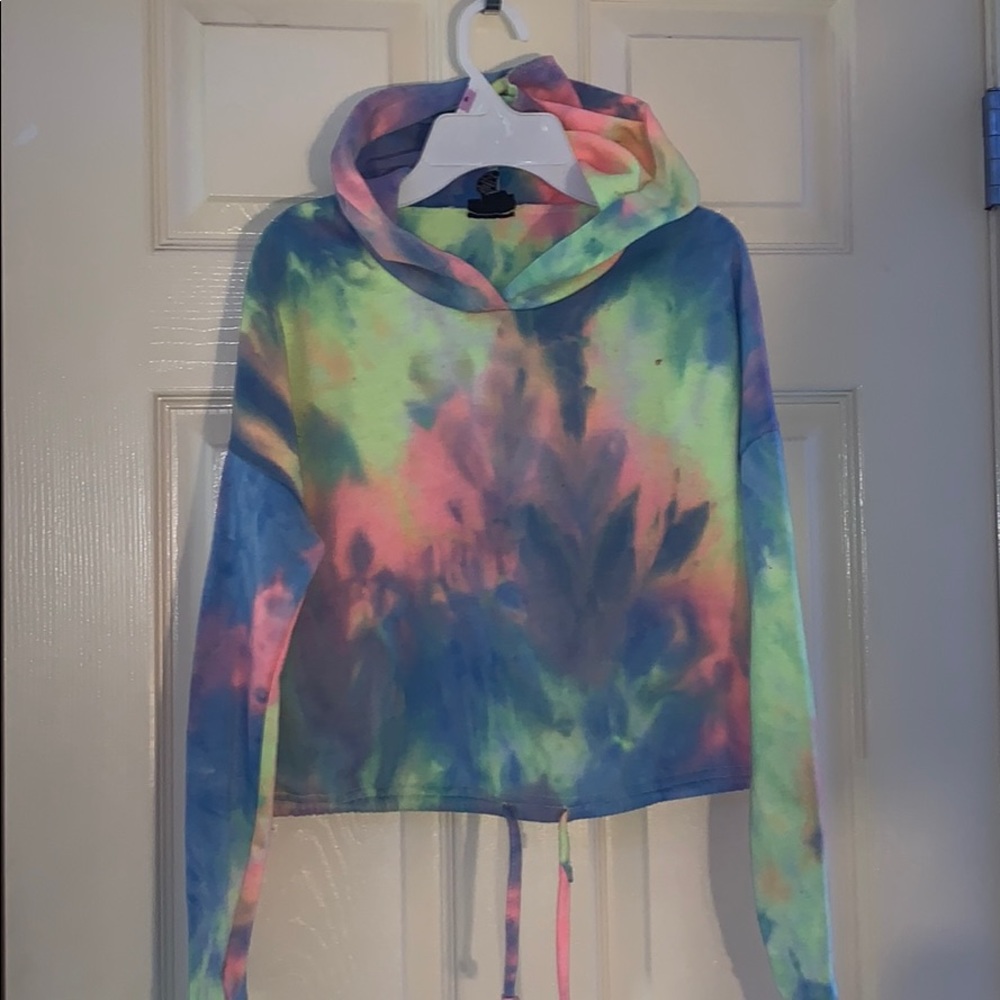 Tie die hoodie